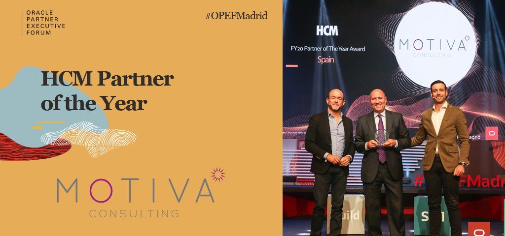 Motiva Partner of the year HCM Oracle