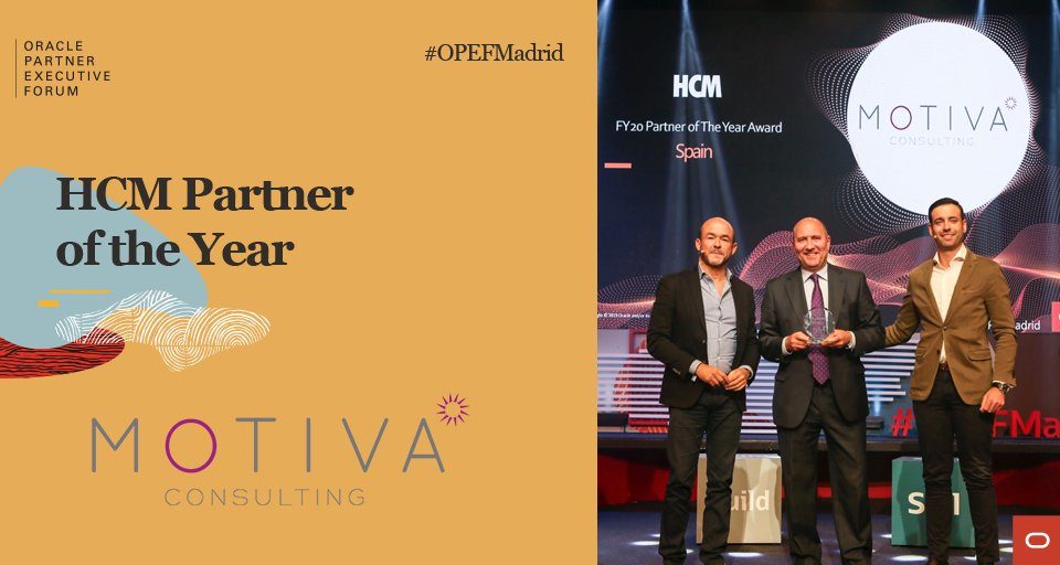 Motiva Partner of the year HCM Oracle